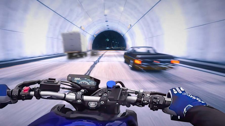 Traffic Moto Bike Rider City Capture d'écran 0