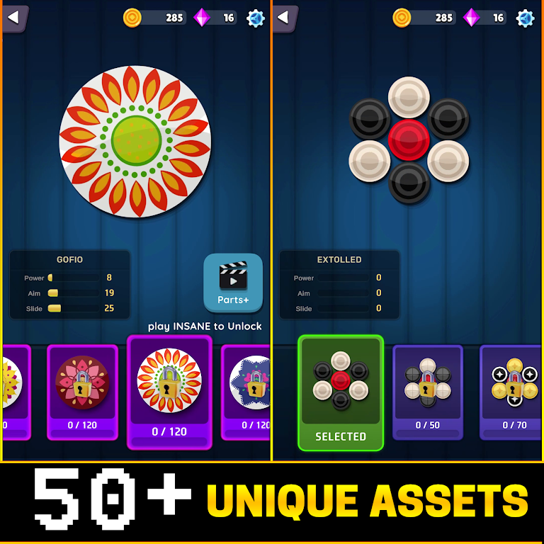 Carrom Offline : Pool City Tangkapan skrin 2