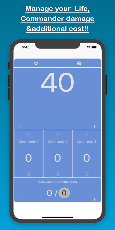 Life Counter for Commander スクリーンショット 1