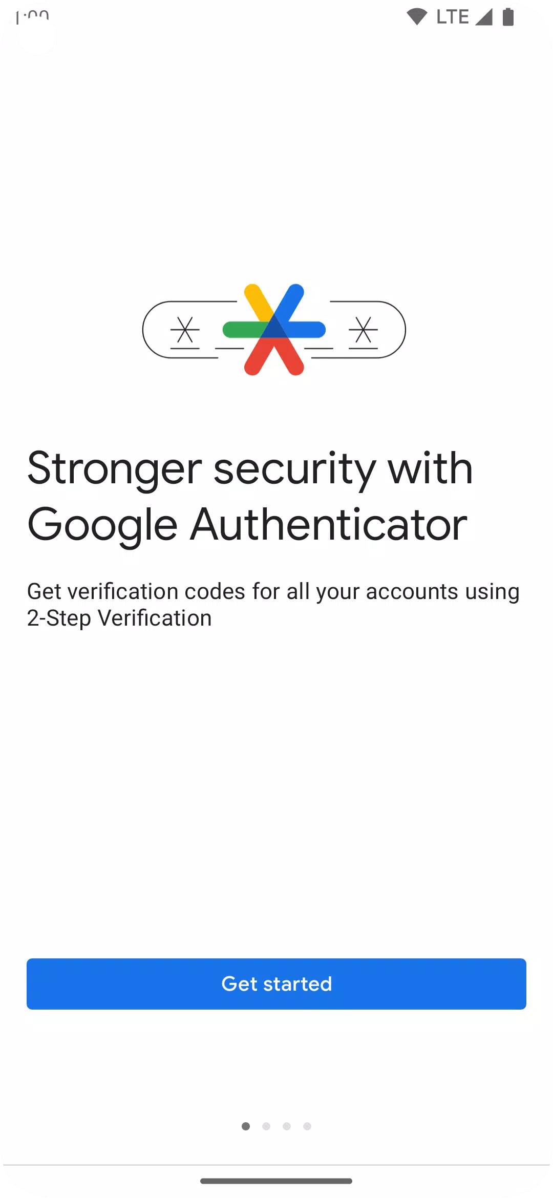 Google Authenticator Schermafbeelding 0
