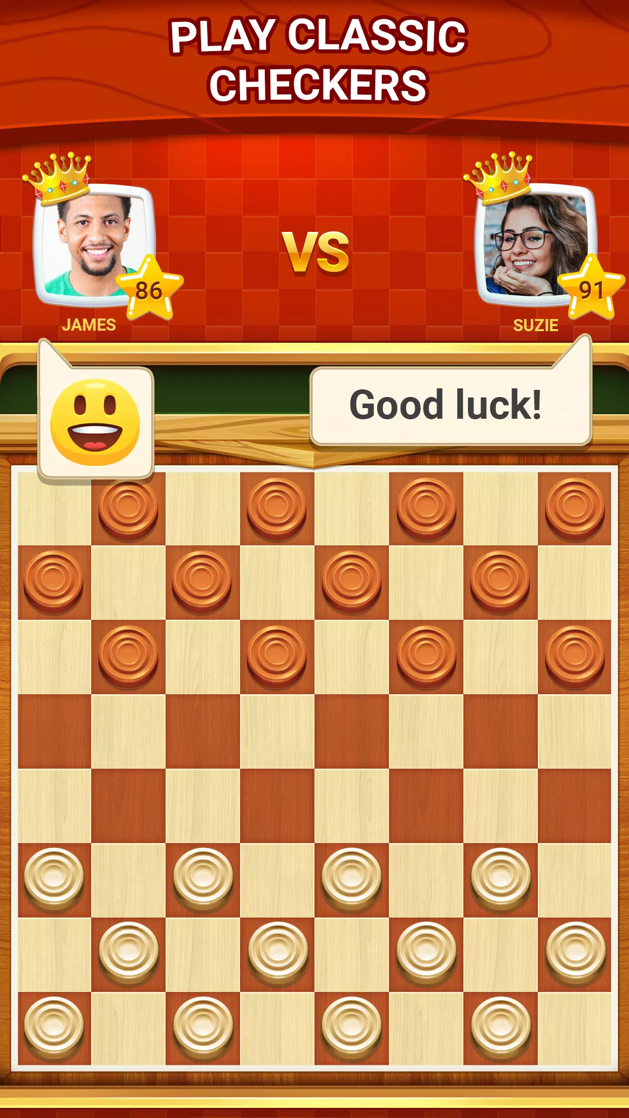 Checkers - Online & Offline Screenshot 0