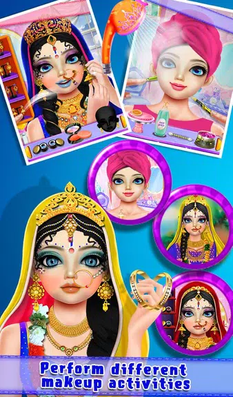 Indian Gopi Doll Fashion Salon Schermafbeelding 1