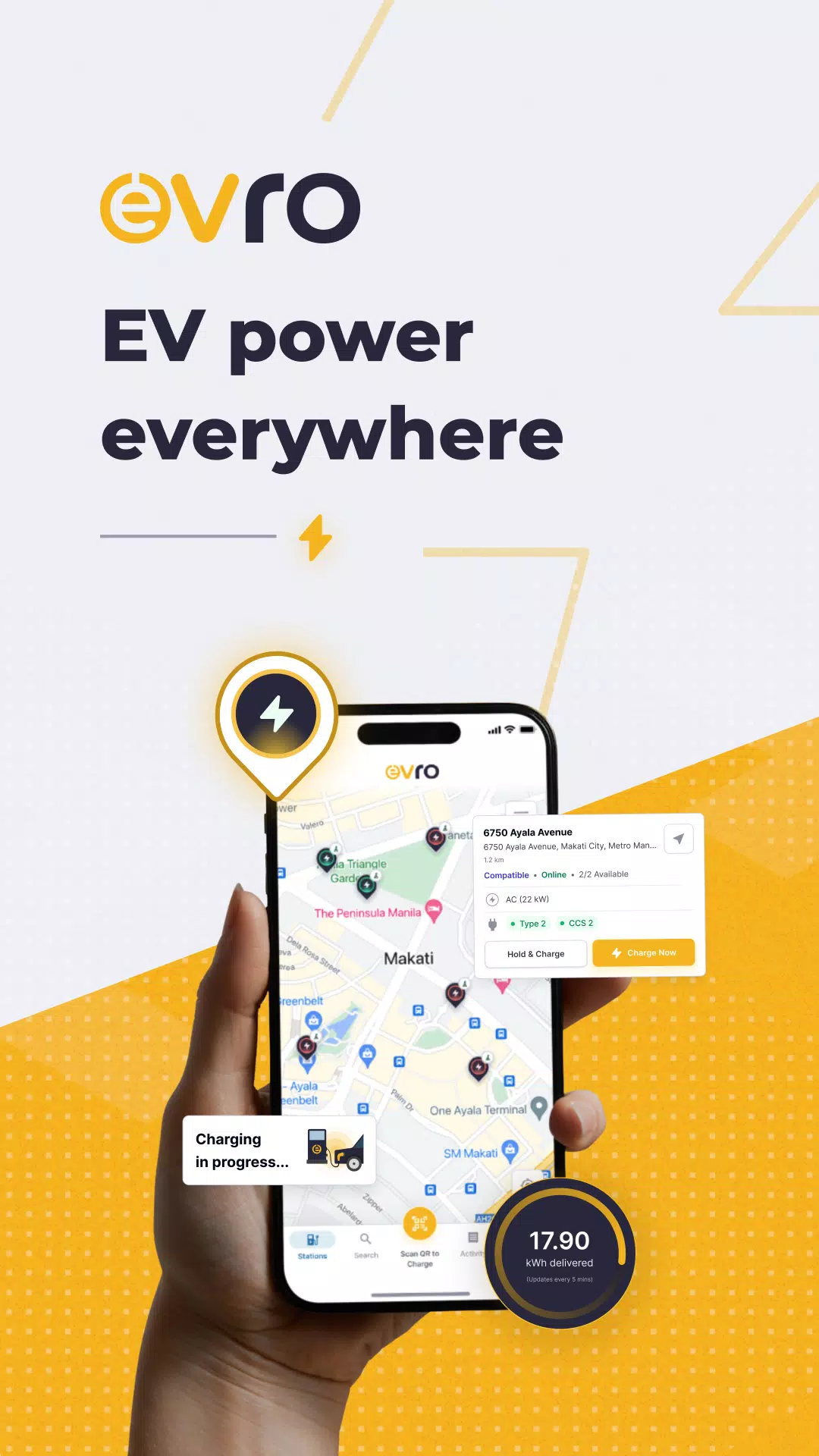 EVRO - EV Power Everywhere ဖန်သားပြင်ဓာတ်ပုံ 0