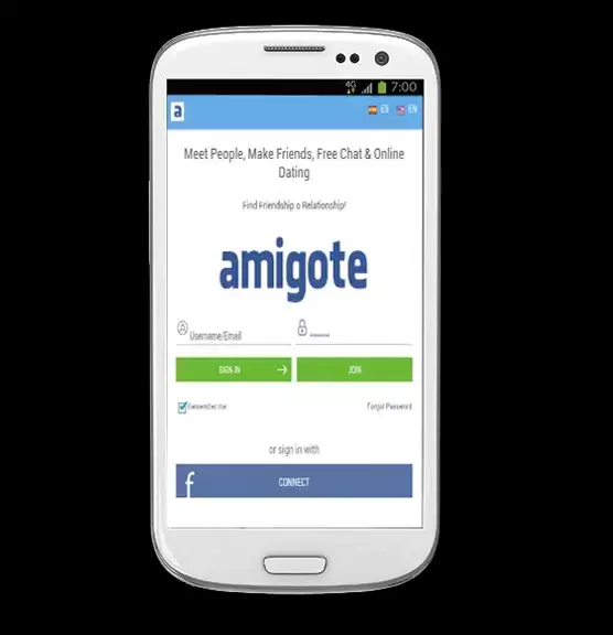 Dating App - Amigote Скриншот 0