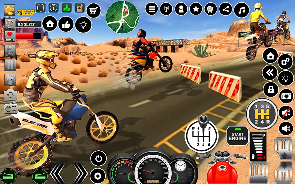 Bike Stunt Dirt Bike Games スクリーンショット 2