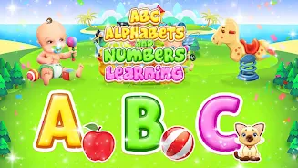 Learn ABC Alphabets & 123 Game應用截圖第0張