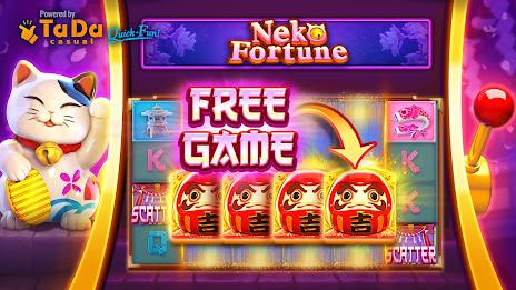 Neko Fortune Slot-TaDa Games Captura de pantalla 1