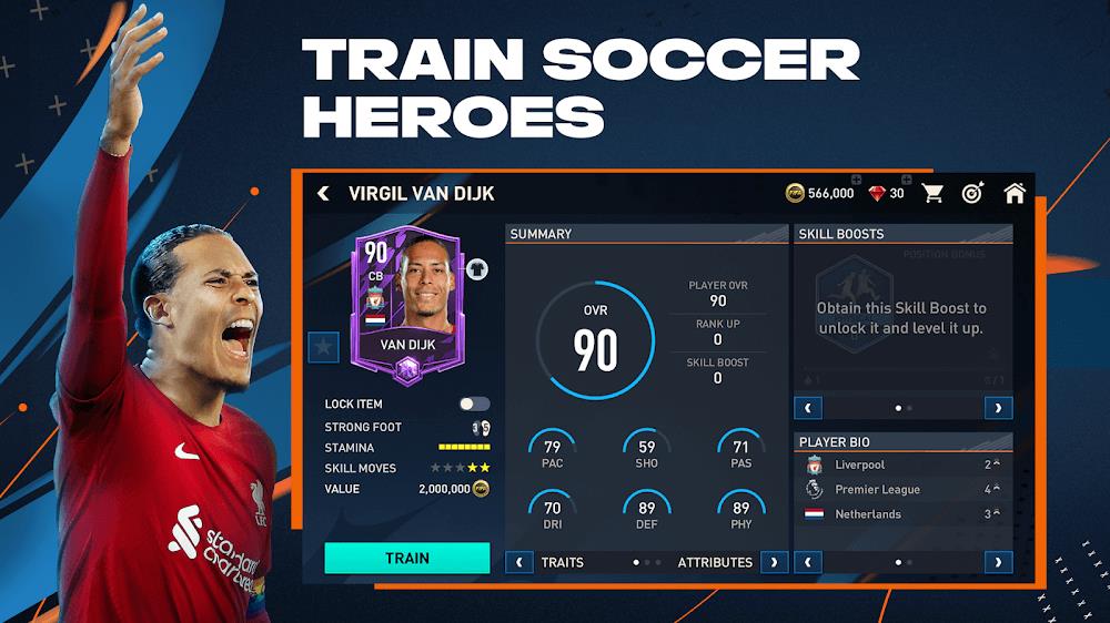 FIFA Soccer Mobile Zrzut ekranu 1