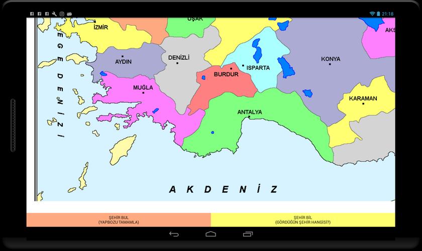 Şehir Bulma Oyunu應用截圖第2張