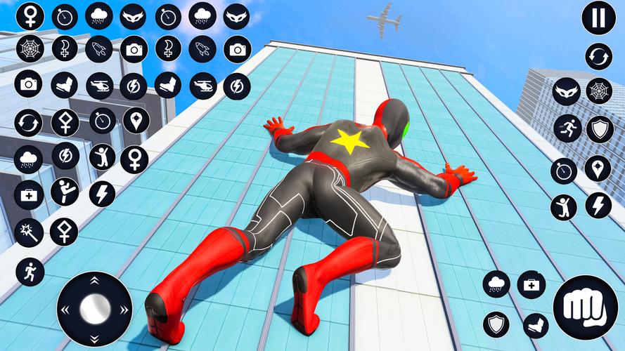 Rope Spider Hero: Spider Games Captura de pantalla 1