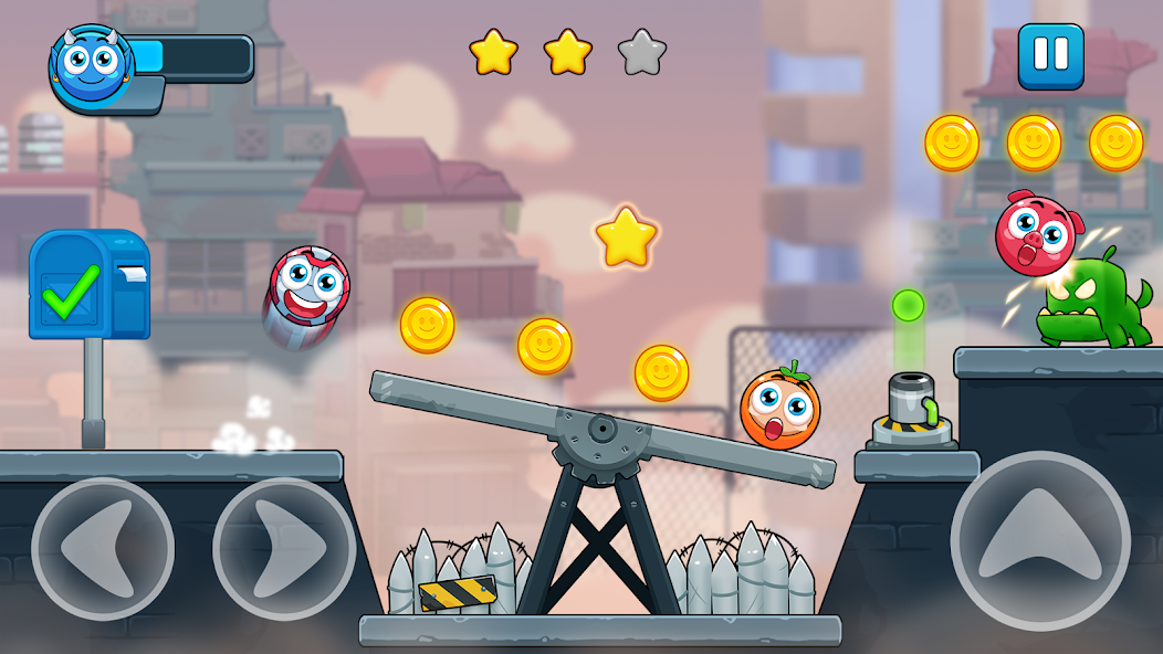 Ball Hero: Zombie city Mod Captura de pantalla 0