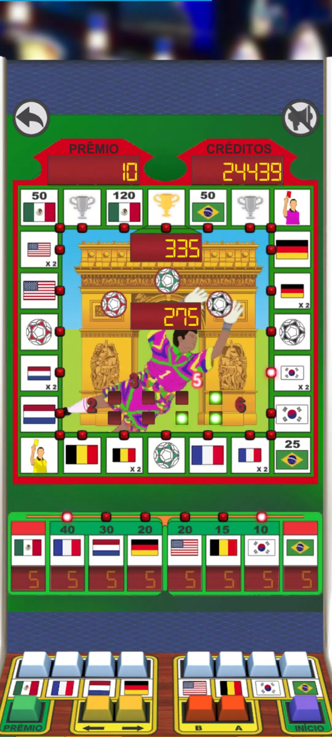 Football 98 Slot Machine Tangkapan skrin 2