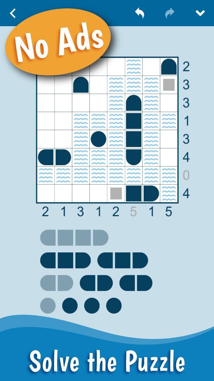 SeaBattle: War Ship Puzzles Ekran Görüntüsü 0