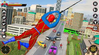 Spider Rope Hero Flying Games Screenshot 0