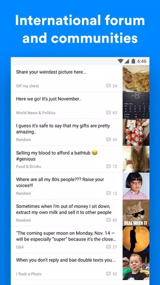 9CHAT: International Forum, Groups & Communities Captura de pantalla 0