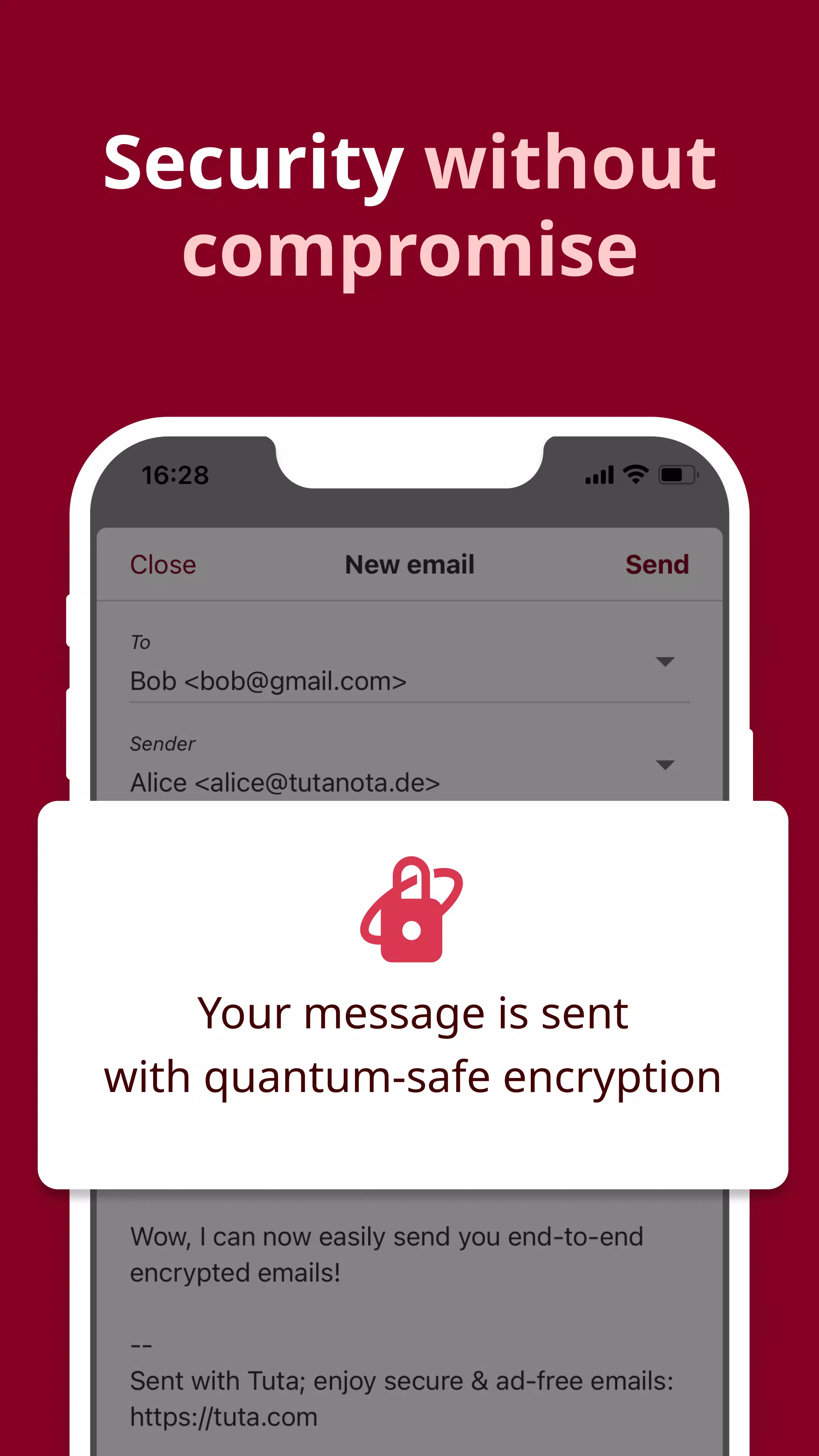Private Encrypted Email Tuta Tangkapan skrin 3