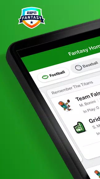 ESPN Fantasy Sports Скриншот 0