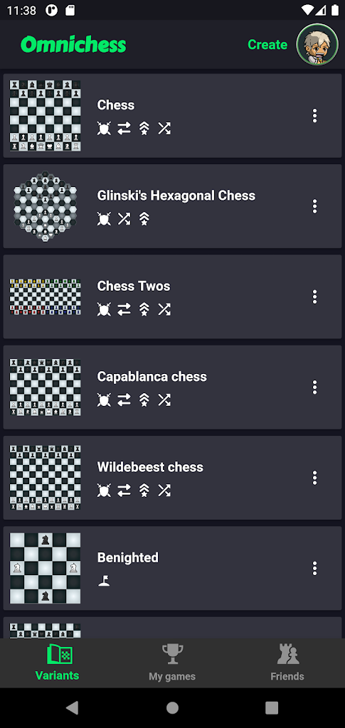 Omnichess - Chess Variants! Schermafbeelding 2