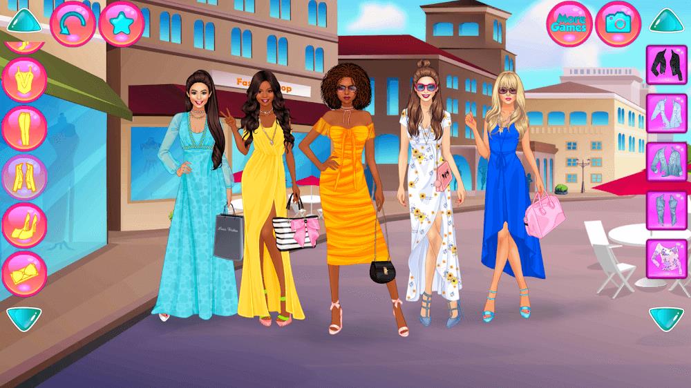 Schermata Girl Squad: BFF Dress Up Games 2