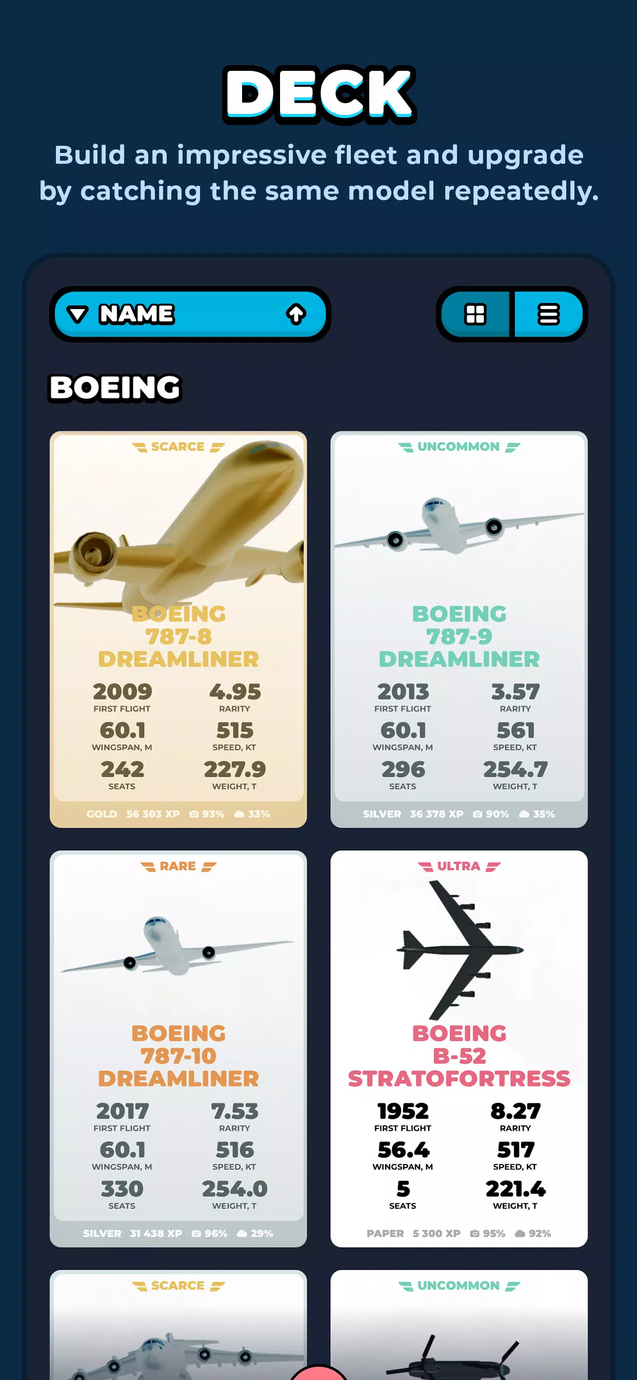 Schermata Skycards by Flightradar24 3