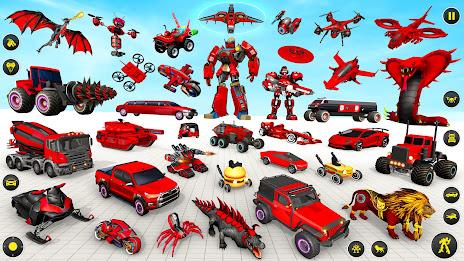 Drone Robot Car Game 3D Schermafbeelding 1