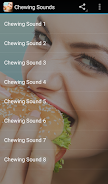 Chewing Sounds Captura de pantalla 1