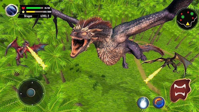 Flying Dragon Simulator Games Captura de pantalla 3