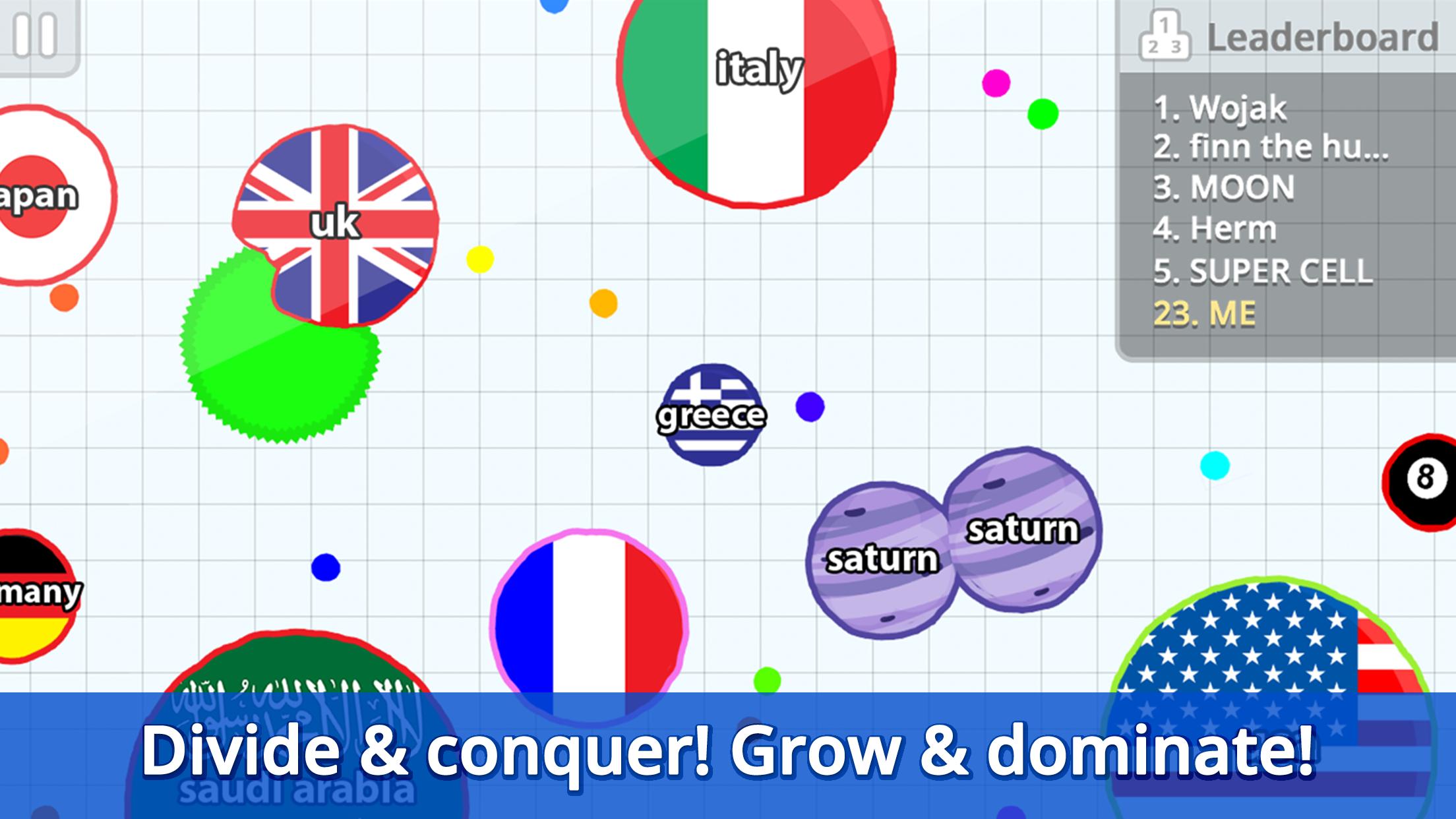 Agar.io Zrzut ekranu 1