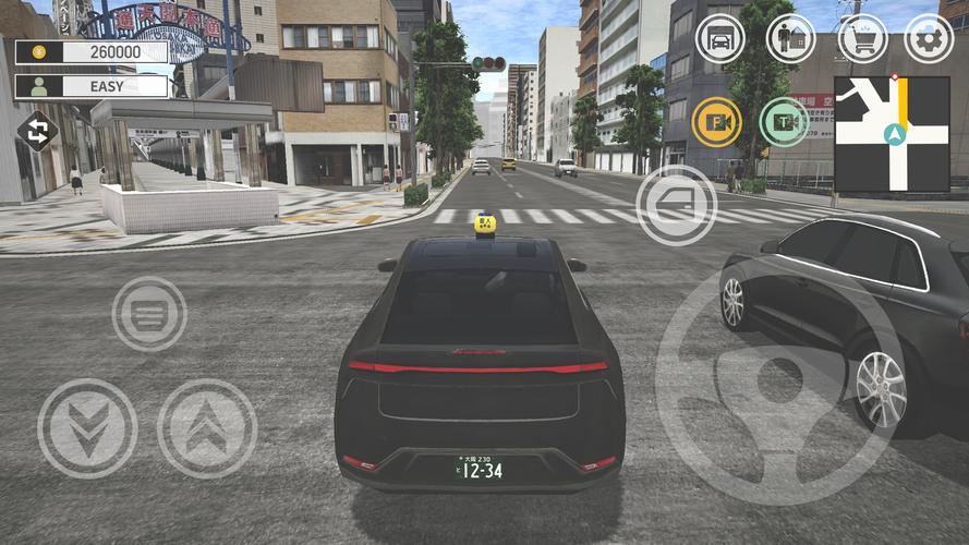 Japan Taxi Simulator : Driving Screenshot 3