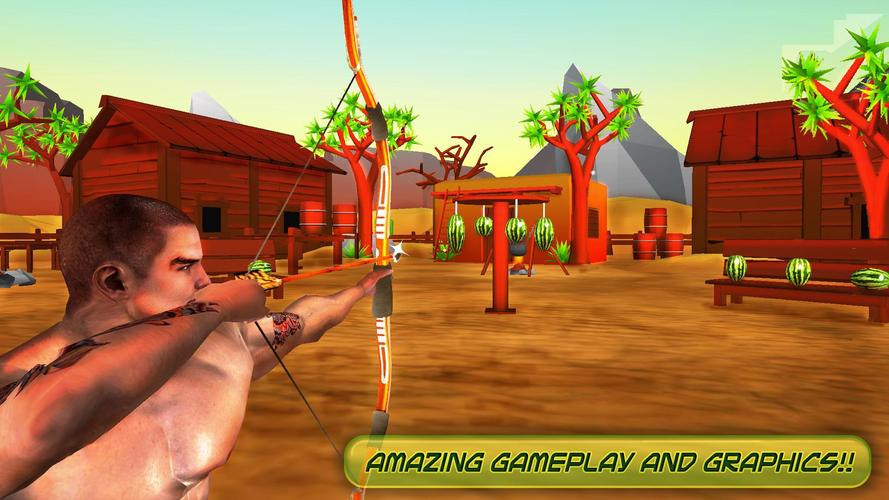 Watermelon Shooting : Archery Captura de pantalla 0
