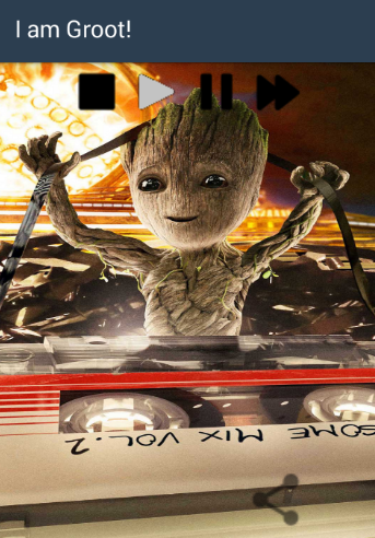 I am Groot Button Schermafbeelding 0