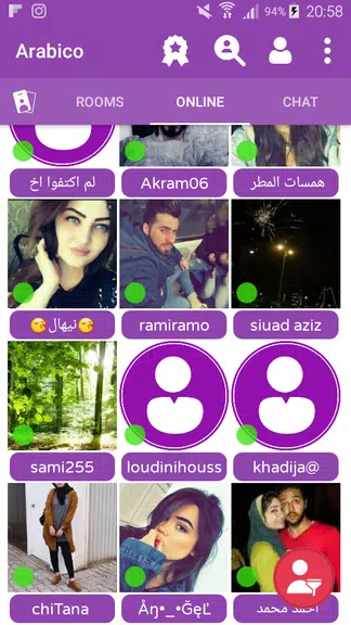 Arabico - Meet Arabs People & Chat Rooms Schermafbeelding 1