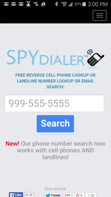 Spy Dialer应用截图第0张