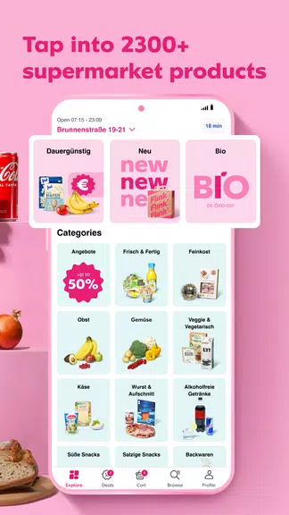 Flink: Groceries in minutes Captura de tela 1