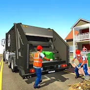 Real Garbage Truck Simulator Скриншот 1