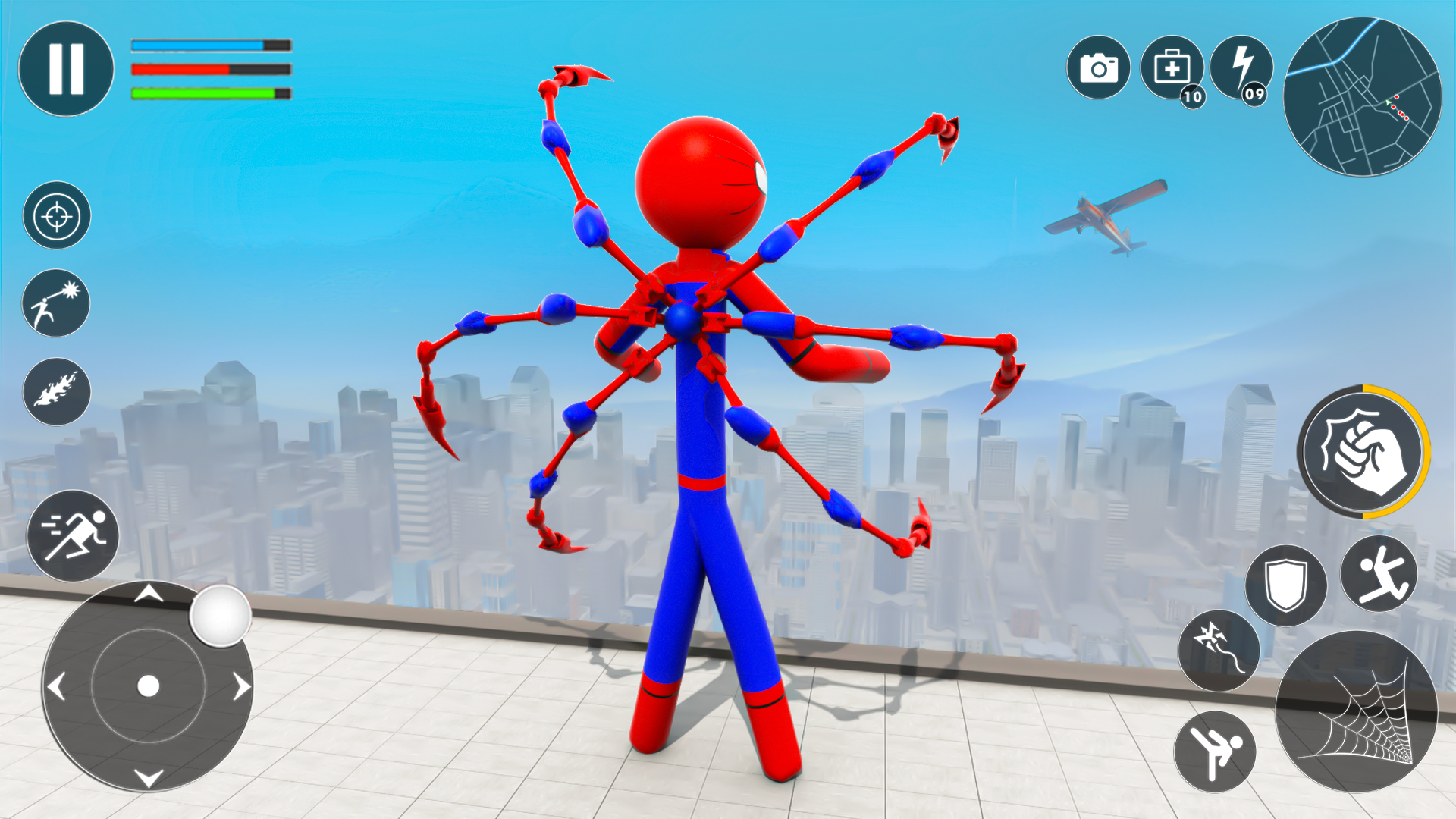 Spider Hero Man Game-Superhero Screenshot 0