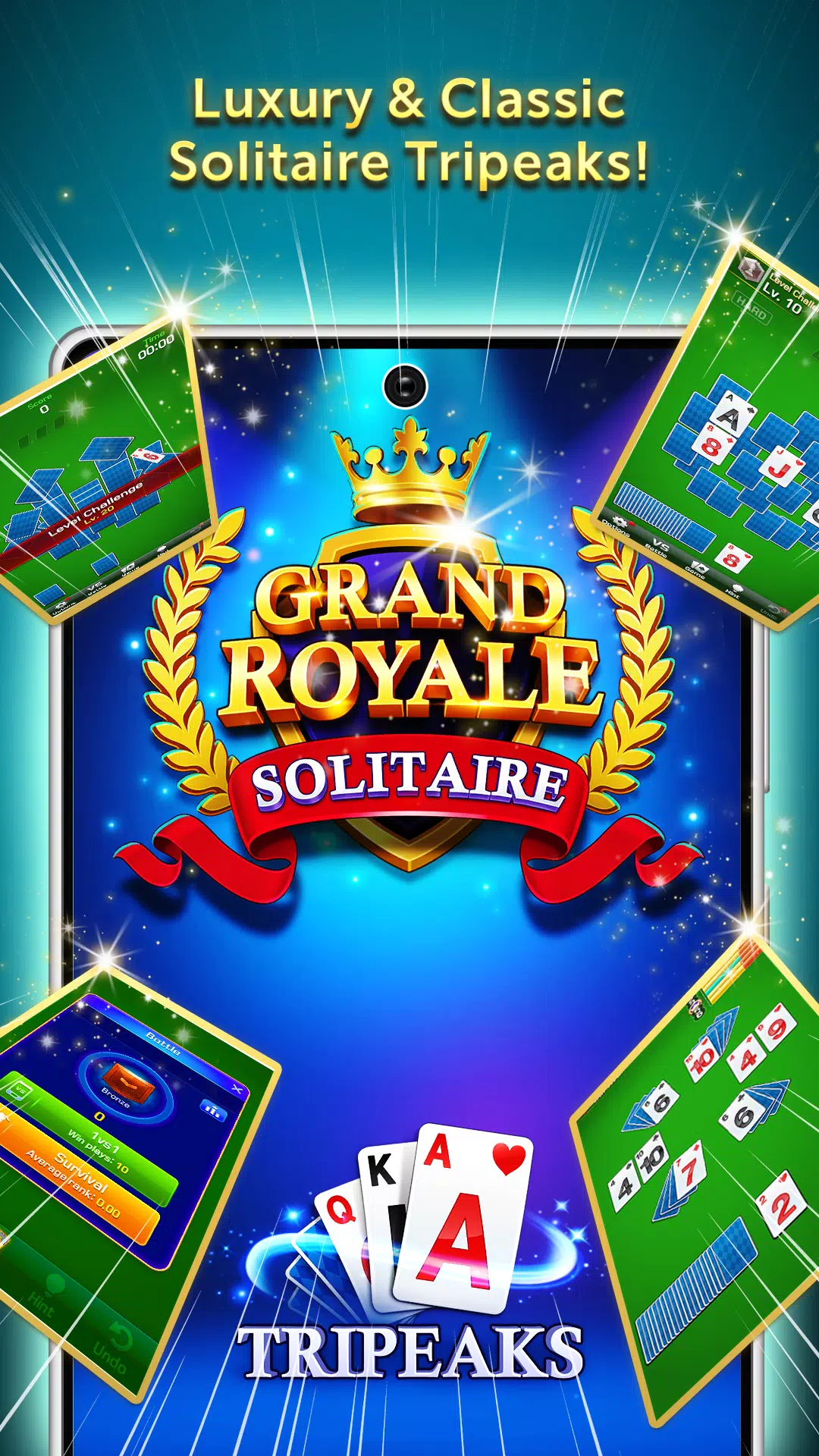 Tripeaks : Grand Solitaire ภาพหน้าจอ 0