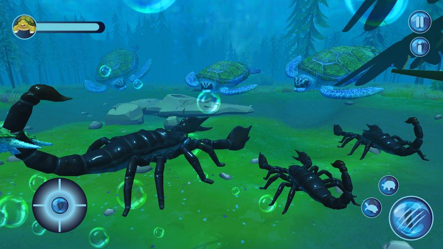 Ocean turtle tortoise Sea Game Captura de tela 2