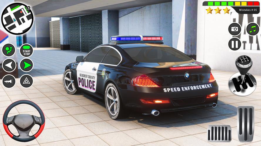 Super Police Car Parking 3D Screenshot 0