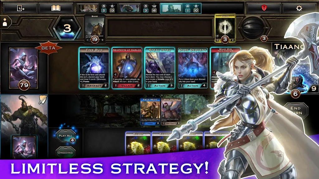 Schermata Shards the Deckbuilder 1
