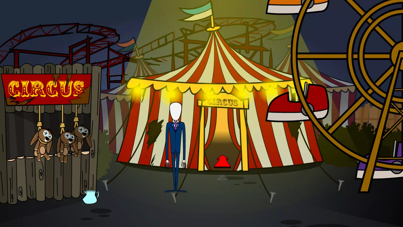 Slender Guy Saw Trap Captura de pantalla 0