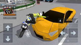 Police Motorbike Simulator 3D Captura de pantalla 2