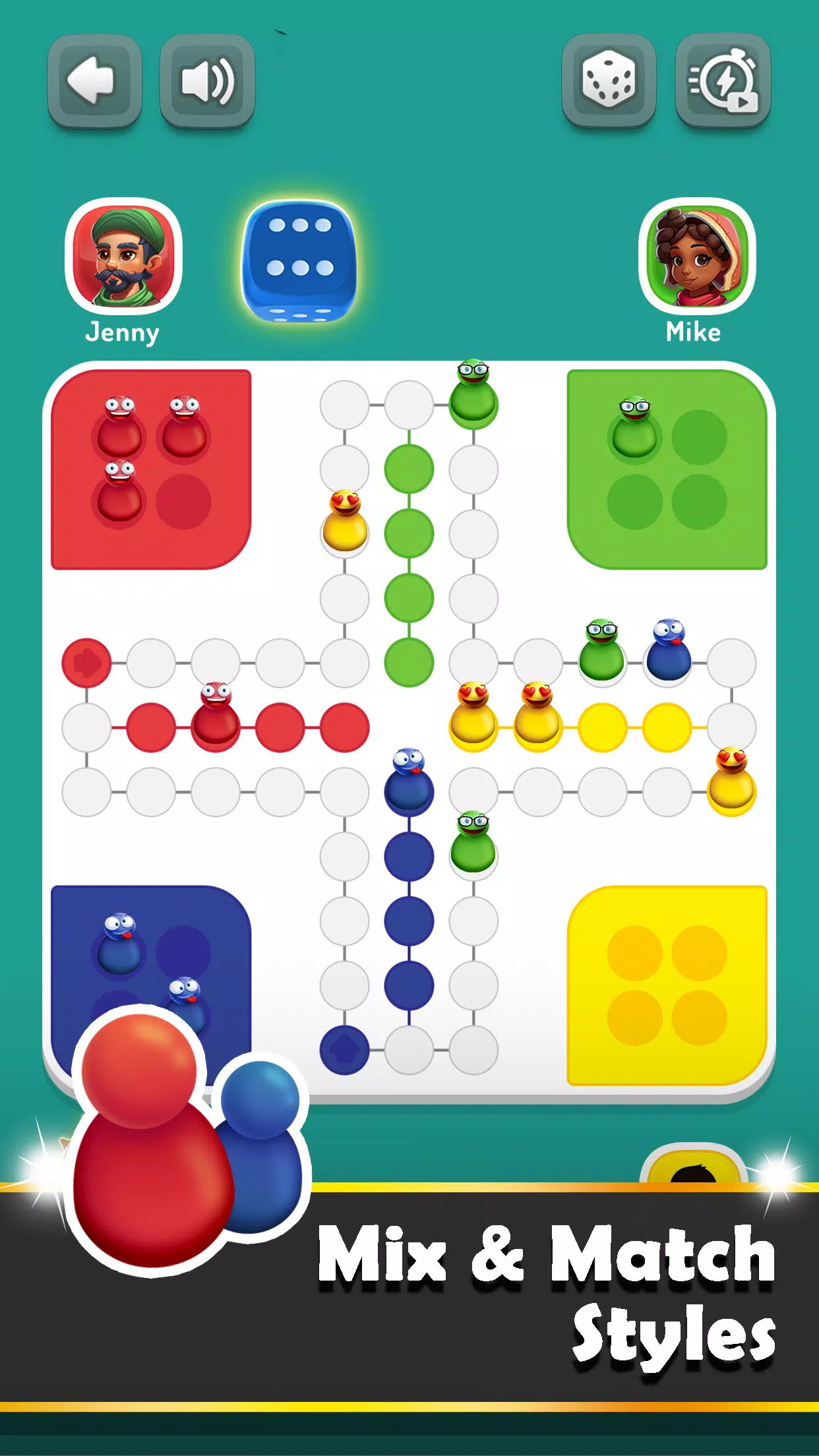 Ludo Trouble ဖန်သားပြင်ဓာတ်ပုံ 3