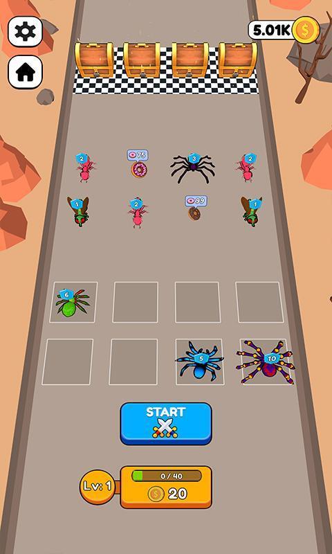 Merge Ants: Underground Battle Capture d'écran 0