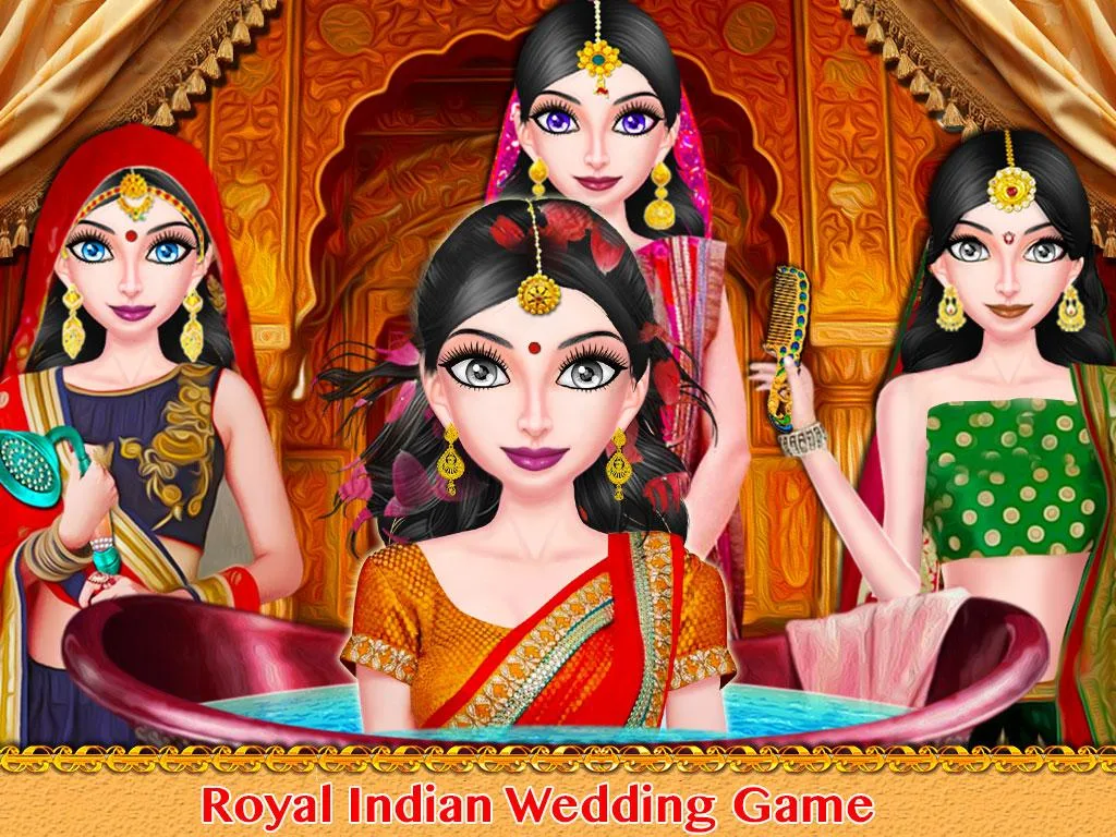 Indian Royal Wedding Beauty Captura de tela 2