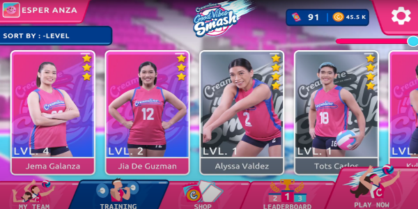 Creamline Good Vibes Smash Ekran Görüntüsü 0