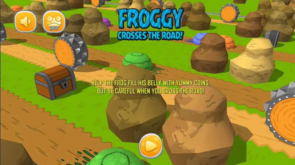 Jumppy Frog Cross Forest 스크린샷 0