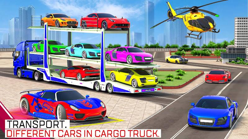 Car Transport Truck Games ဖန်သားပြင်ဓာတ်ပုံ 2