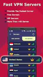 USA VPN -Safe Secure VPN Proxy Screenshot 1