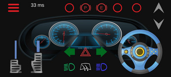 Steering Wheel Emulator(Euro Truck) Capture d'écran 0